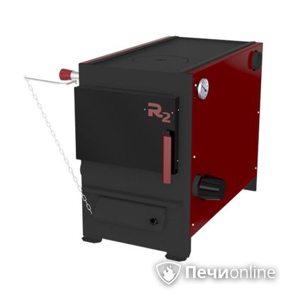 Твердотопливный котел Термокрафт R2 15 кВт конфорка термометр круглый выход в Нефтеюганске